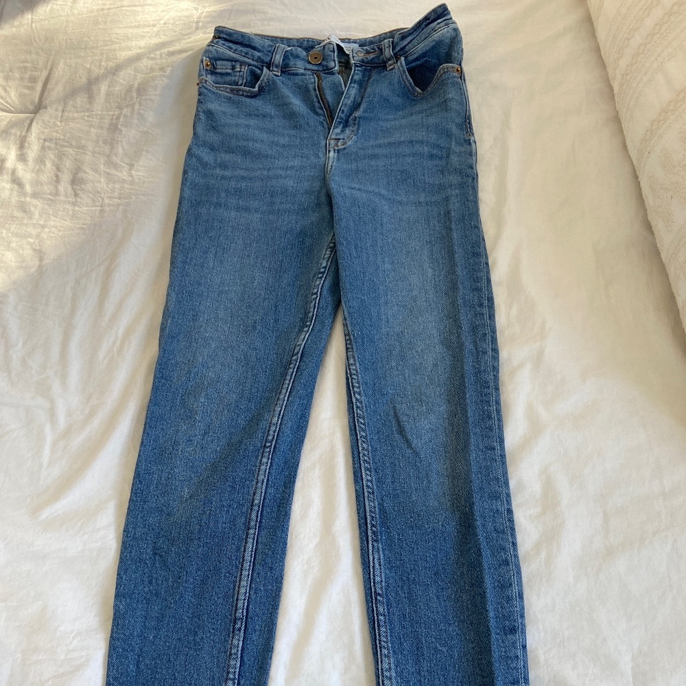 Zara High Waisted Skinny Jeans